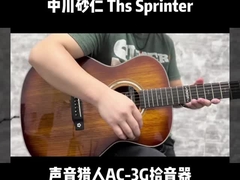 Équilibreur de guitare acoustique ABS léger avec indicateur LED et système à double bobine